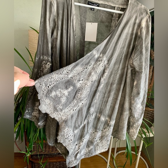 Greater Good open front cardigan. fits L/XL - Picture 4 of 14